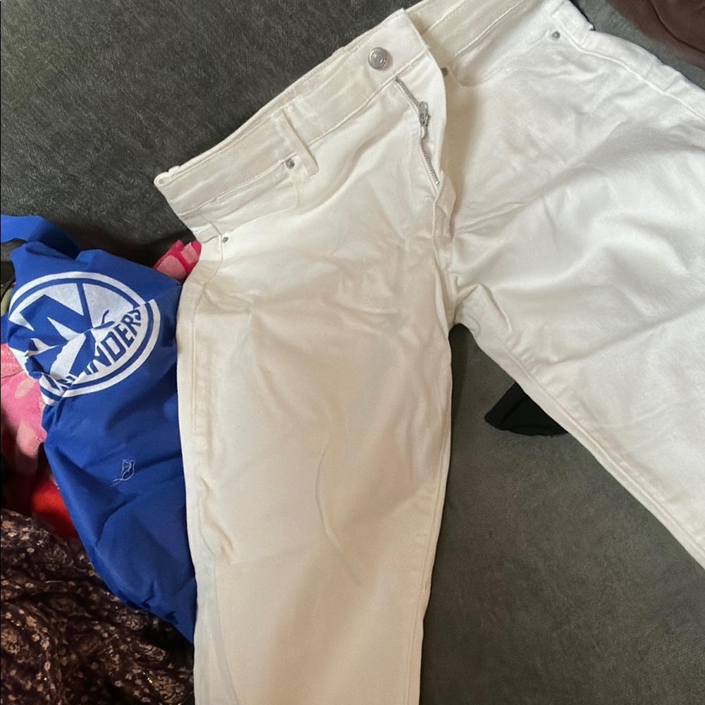 Club Monaco White Women's Jeans